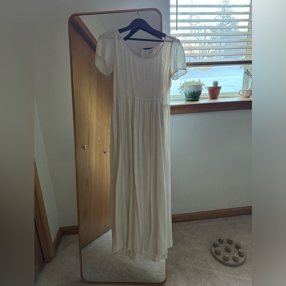 Christy Dawn Scarlett Dress in Eggshell